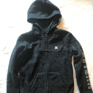 Hurley Zip-Up Hoodie Size 4